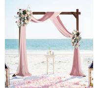 Arco nuziale in legno, grande arco quadrato in legno for esterni da 7,2 piedi, pergolato quadrato in legno for matrimoni, arco nuziale rustico for cerimonia, spiaggia, prato, giardino, feste di laurea
