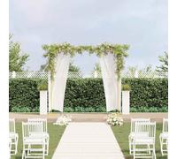 vidaXL Arco Nuziale Oro 338 x 35 x 300 cm Acciaio
