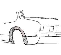 Arco parafango posteriore sinistro per Opel Kadett C (1973-1979)