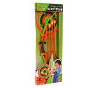 Arco per bambini con bersaglio e frecce con ventosa e mirino laser