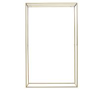 Arco per matrimonio, 2,8 m, quadrato, in metallo, per cerimonie, anniversari, feste, addio al nubilato, 1,62 x 0,55 x 2,8 m