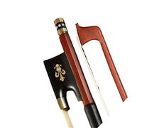 Arco Per Pratica Del Violino Arco da violino ottagonale in legno di sandalo brasiliano arco da pratica in coda di cavallo naturale per principianti(1/4)