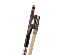 Arco Per Pratica Del Violino Arco per violino 4/4 a grandezza naturale. Asta per arco per violino in legno. Nucleo in fibra di carbonio. Strumento a corde ibrido in palissandro brasiliano