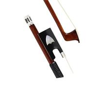Arco Per Pratica Del Violino Arco per violino Arco in palissandro brasiliano asta tonda di alta qualità accessori in argento ebano 4/4(4/4)