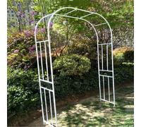 Arco per rose da giardino, robusto pergolato per matrimoni da esterno per prato e cortile, ideale per eventi