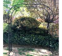 Arco per rose da giardino, robusto pergolato per matrimoni da esterno per prato e cortile, ideale per eventi