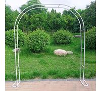 Arco per rose in metallo per giardino, pergola nuziale e traliccio da esterno, supporto decorativo per piante rampicanti, patio e terrazza, Arche à Rosiers & de Jardin