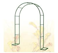 Arco per rose rampicanti in metallo, supporto per piante da giardino, per matrimoni e feste, disponibile in verde, 140 x 230 cm, 200 x 220 cm, 300 x 220 cm
