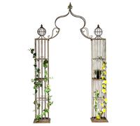 Arco per rose supporto per arrampicata in metallo 93969 arco da giardino supp...