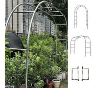 Arco Per Rose Supporto Per Piante Rampicanti, Sostegno Pergolato In Metallo Per Giardino, Orto, Decorazione Da Esterno Resistente Raggi UV(2.8 * 2.4m(9.2 * 7.9ft))