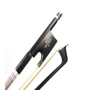Arco per violino Archetto per violino 4/4 in fibra di carbonio nera ebano accessori ottimo bilanciamento