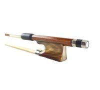 Arco per violino da esibizione Archetto per violino con corno giallo misura 4 4 buon bilanciamento risposta rapida