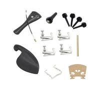 Arco Per Violino Professionale Per Strumento A Cor 1/2 Accessori Per Violino 15 Pezzi Tra Cui Piastra Di Coda Corda Chiodo Poggiaguancia Vite Ecc