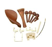 Arco Per Violino Professionale Per Strumento A Cor 1 Set Di Violino In Palissandro 4/4 Con Accordatore Fine Cordiera Ponticello Anima Vite Di Serraggio Accessori