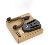 Arco Per Violino Professionale Per Strumento A Cor Gancio Da Parete Per Chitarra Supporto Per Violino 4/4 In Legno Accessori(Black 3)