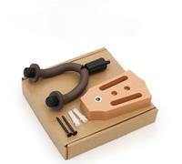 Arco Per Violino Professionale Per Strumento A Cor Gancio Da Parete Per Chitarra Supporto Per Violino 4/4 In Legno Accessori(Light brown 2)