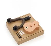 Arco Per Violino Professionale Per Strumento A Cor Gancio Da Parete Per Chitarra Supporto Per Violino 4/4 In Legno Accessori(Light brown 3)