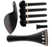 Arco Per Violino Professionale Per Strumento A Cor Set Violino 4/4 Ebano Accessori Tra Cui Mentoniera Pirolo Accordatura Chiodo Coda