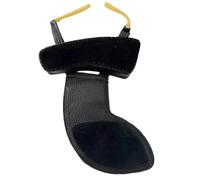 Arco Per Violino Professionale Per Strumento A Cor Violino Viola Mentoniera Spalliera Cuscino 4/4 Accessori(Black,15 17Inches)
