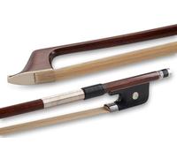 Arco per violoncello GEWA in legno di pernambuco 4/4, buona qualità, bacchetta rotonda, timbro "Liuteria".