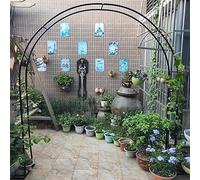 Arco Pergolato Da Giardino Con Struttura In Acciaio Per Piante Rampicanti - Arco In Metallo Resistente Alle Agenti Atmosferiche, Pergola A Traliccio Autoportante In Varie Larghezze Da 1,2 M A 3,5 M