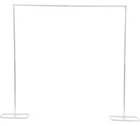 Arco quadrato per matrimonio, cornice per arco di palloncini, decorazione per compleanni, feste, cerimonie, banchetti, 2,1 x 2,1 m