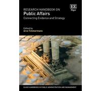 Arco Timmermans Research Handbook on Public Affairs (Copertina rigida)