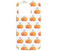 Arco vintage arancione frutta civetta Arance Boho Y2K archi Custodia per iPhone 15 Pro