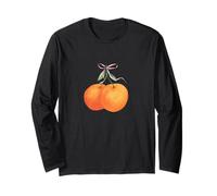 Arco Vintage Arancione Frutta Civetta Arance Boho Y2K Archi Maglia a Manica
