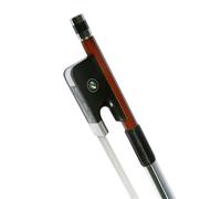 arco Violino Per Principianti Accessori per arco da violino asta in palissandro arco rotondo in ebano arco a coda di cavallo accessori per arco da violino(4/4 rosewood bow)