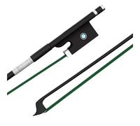 arco Violino Per Principianti Archetto per violino in fibra di carbonio misura intera coda di cavallo colorata 4/4 3/4 1/2 1/4 1/8(Green,1/8)