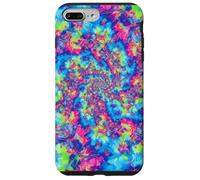 Arcobaleno astratto caso vernice ricciolo Trippy arte Custodia per iPhone 7 Plus/8 Plus