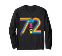 Arcobaleno Bungle George Zippy 72 Retro Maglia a Manica