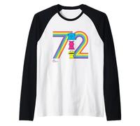Arcobaleno Bungle George Zippy 72 Retro Maglia con Maniche Raglan