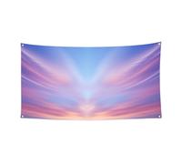 arcobaleno cielo e luna Stampa Banner Puntelli Festa di Compleanno Decorazioni Fotografia Sfondo Forniture Banner Decor