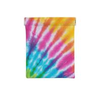 Arcobaleno colorato a spirale per tintura per cravatta, Spremere il portafoglio superiore da donna Borsa portaoggetti Piccola portamonete Portamonete