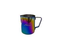 Arcobaleno Colorato Acciaio Inox Espresso Latte Schiuma Pitcher-Tracked Servizio