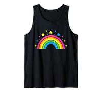 Arcobaleno con stelle regali per gli amanti dell'arcobaleno divertente arcobaleno Canotta