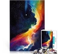 Arcobaleno cosmico Puzzle 2000 pezzi per adolescenti Giocattoli che creano dipendenza e sfidano l'intelligenza del cervello con poster abbinato e foglio di quiz 70x100cm