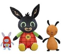 Arcobaleno Disegni Bing, Flop & Goppity Interattivo Peluche Morbido Giocattolo