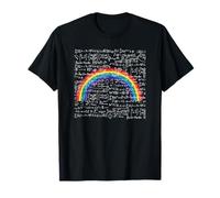 Arcobaleno formule matematiche - Matematica divertente Maglietta