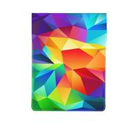 Arcobaleno geometrico, Custodia per laptop in pelle PU, borsa per notebook, custodia per laptop, custodia per tablet