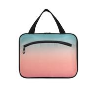 Arcobaleno Gradiente Appeso articoli da toeletta Borsa da viaggio con gancio, Designer Custodia carina per articoli da toeletta per le donne che viaggiano Hotel bolso de para Mujer L