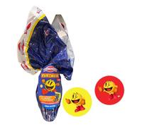 ARCOBALENO PARTY - UOVO DI PASQUA Cioccolato Al Latte Finissimo Personalizzabile Con La Scelta Di 1 Magnete Collezionabile Regalo Perfetto NOVITA' 2026! (Pac Man 320g)