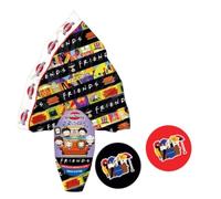 ARCOBALENO PARTY - UOVO DI PASQUA Cioccolato Al Latte Finissimo Personalizzabile Con La Scelta Di 1 Magnete Collezionabile Regalo Perfetto NOVITA' 2026! (Friends 240g)