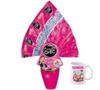 ARCOBALENO PARTY - UOVO DI PASQUA + TAZZA MUG PERSONALIZZABILE Cioccolato Al Latte Finissimo Idea Regalo Perfetta per very fan. Novità Pasqua 2026