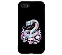 Arcobaleno Serpente arrotolato Su Teschi Custodia per iPhone SE (2020) / 7/8