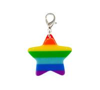 Arcobaleno Stella pendente Ciondoli Miniblings Orgoglio Fortuna Colorato