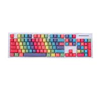 Arcobaleno Tema 114 tasti Altezza PBT Cinque lati Sublimazione Tastiera Meccanica Keycap Personalità del fumetto