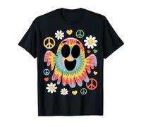 Arcobaleno Tie Dye Fantasma Halloween Costume Art Maglietta